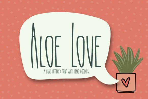Aloe Love: A Playful Script Font for Modern Web Design