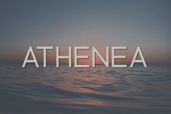 Athenea: A Modern Sans Serif Font for Consistent Branding