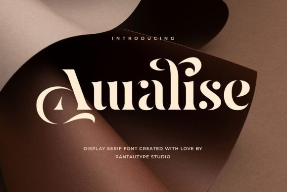Auralise: A Serif Font That Elevates Your Brand Instantly