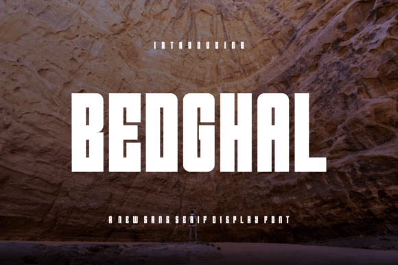 Bedghal: A Bold Sans Serif Display Font for Campaign Impact