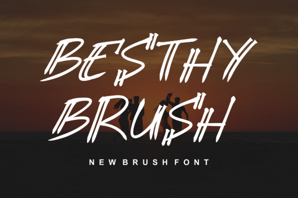 Besthy Brush: A Serif Font That Feels Like Hand-Drawn Elegance