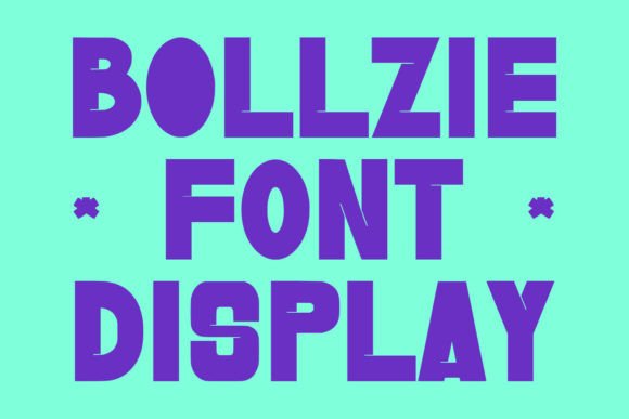Bollzie: A Bold, Friendly Display Font for Editorial Design