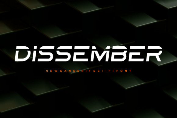 Dissember: A Clean, Modern Sans Serif for Bold Branding