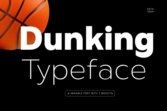 Dunking: A Fresh Sans Serif for Thoughtful Editorial Design