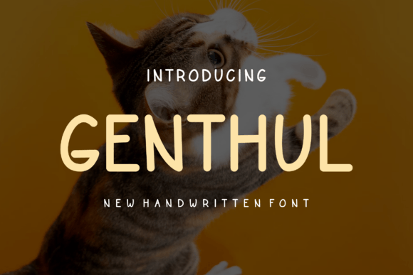 Genthul Font: A Bold, Authentic Display Typeface for Digital Brands