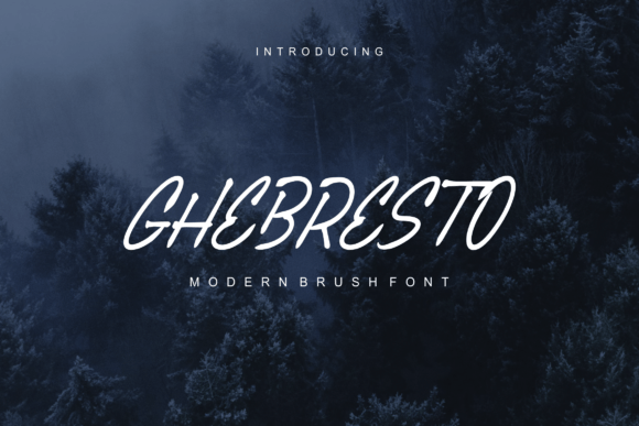 Gheb Resto: A Modern Script Font That Breathes Ease Into Editorial Design