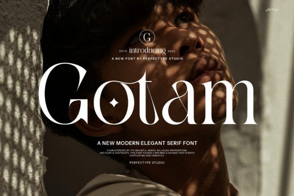 Gotam: A Modern Serif Font That Elevates Digital Branding
