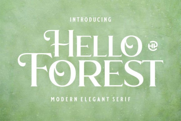 Hello Forest: A Serif Font That Breathes With Your Words