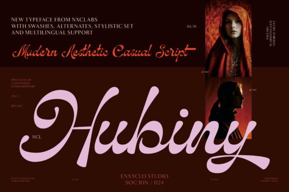 Hubiny: A Modern Script Font for Scroll-Stopping Marketing