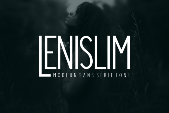 Lenislim: A Sans Serif Font That Breathes With Your Content