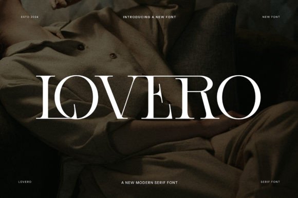Lovero: A Modern Serif Typeface for Digital Clarity