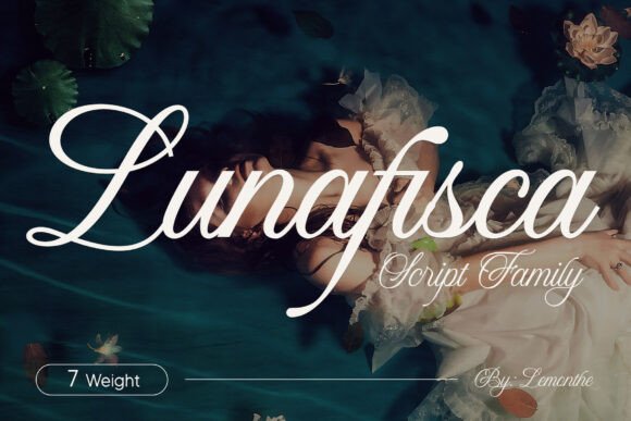 Lunafisca: A Refined Script Font for Thoughtful Branding
