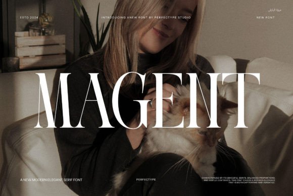 Magent: A Serif Font That Makes Your Brand Feel Timelessly Polished