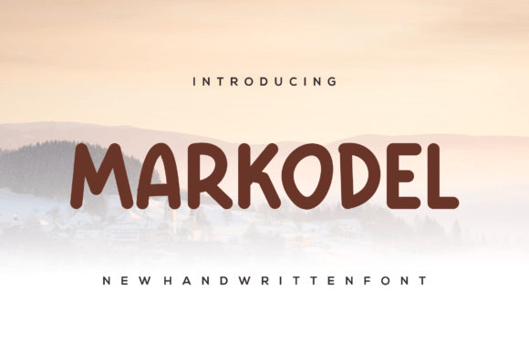 Markodel Font: A Bold, Modern Display Typeface for Real Branding