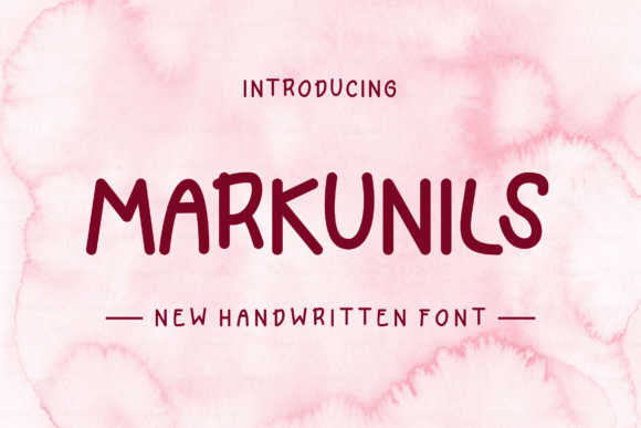 Markunils: A Bold, Authentic Display Font for Modern Web Design