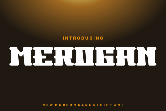 Merogan: A Bold, Modern Display Font for Campaign Clarity