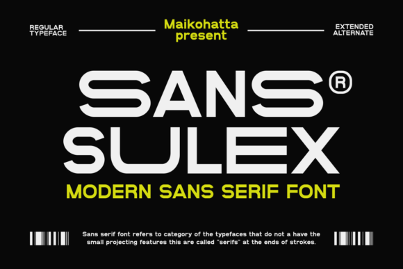 Sans Sulex: A Clean, Flexible Sans Serif for Real Branding Work