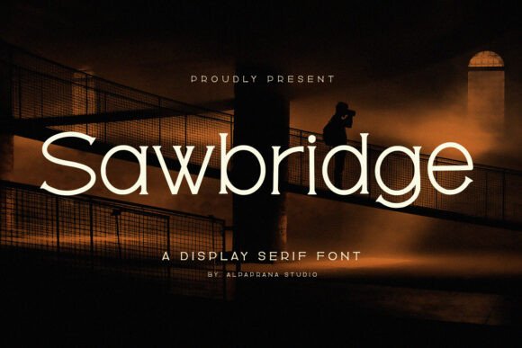 Sawbridge: A Display Serif Font That Elevates Digital Branding