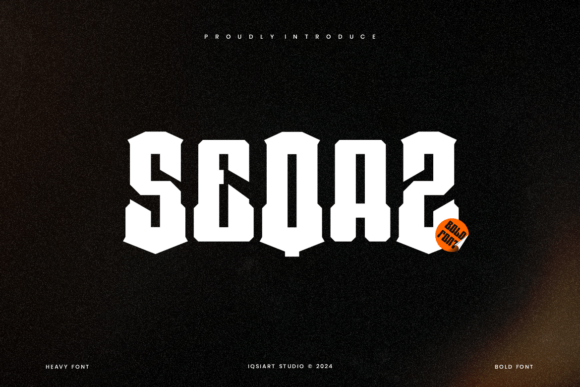 Seqaz: A Bold Serif Display Font for Impactful Web Design