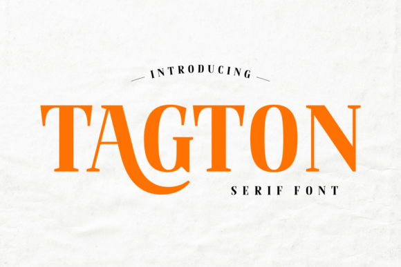 Tagton: A Serif Font for Thoughtful Editorial Design