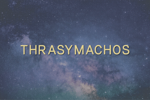 Thrasymachos: A Modern Sans Serif Typeface for Scroll-Stopping Campaigns