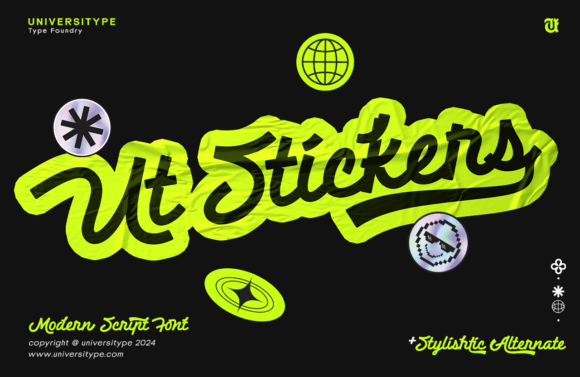 Ut Stickers: A Designer’s Real-World Script Font Review