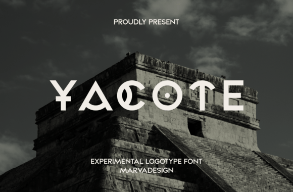 Yacote: A Display Sans Serif with Quiet Cultural Depth