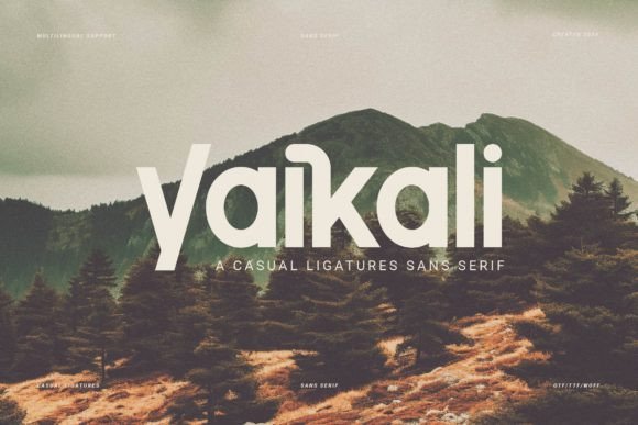 Yaikali: A Thoughtful Sans Serif for Editorial Calm